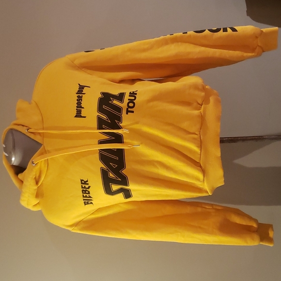 Justin beiber cropped hoodie - Picture 1 of 5